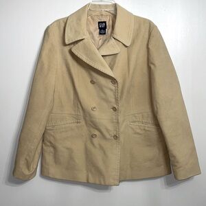 Gap Double-breasted 100% Cotton Peacoat L